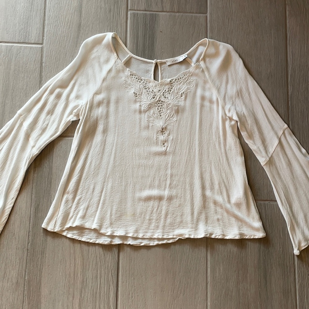 Flowy white Lush boho top